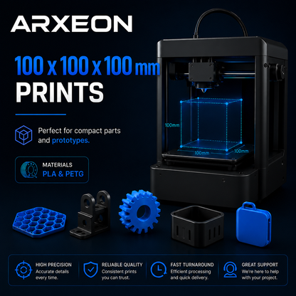 3D Printing Service – Package 1 (100x100x100mm)
